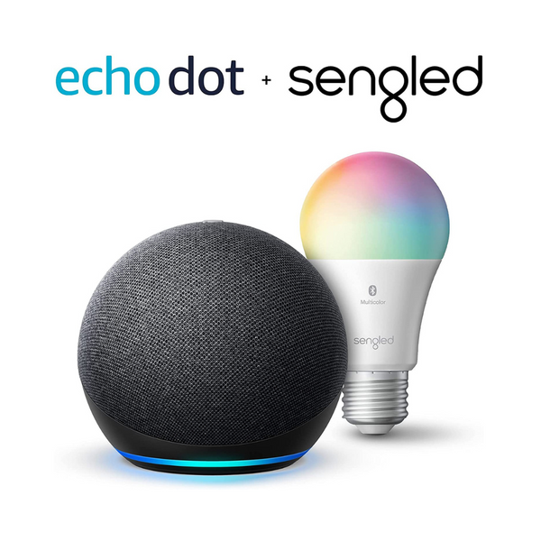 Bombilla de color Bluetooth Echo Dot de 4.ª generación y Sengled