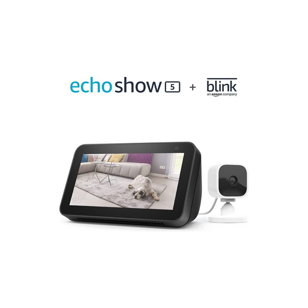 Echo Show 5 de segunda generación y mini cámara Blink