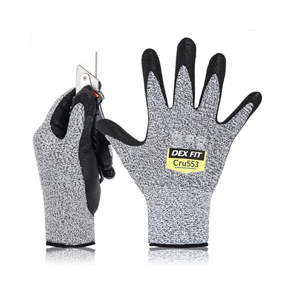 DEX FIT Safety Gloves and Earplugs