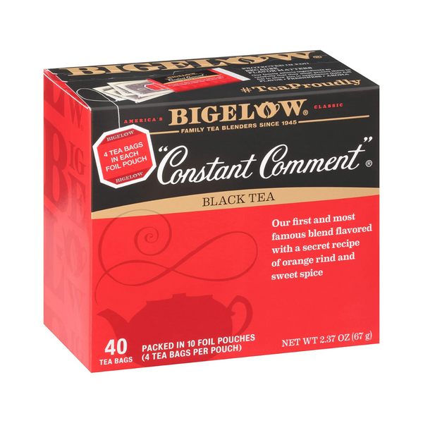 240 bolsitas de té negro Bigelow Constant Comment