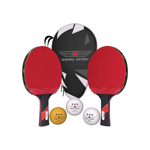 Ping Pong Paddles & Accessories Set