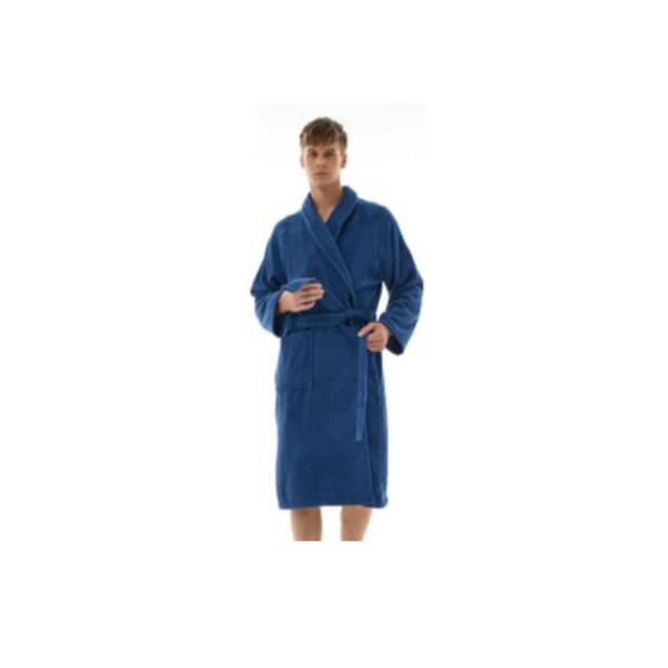 100% Cotton Men's Terry Cloth Robes (3 Colors)