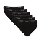 6 Calvin Klein Men's Hip Briefs (2 Colors)