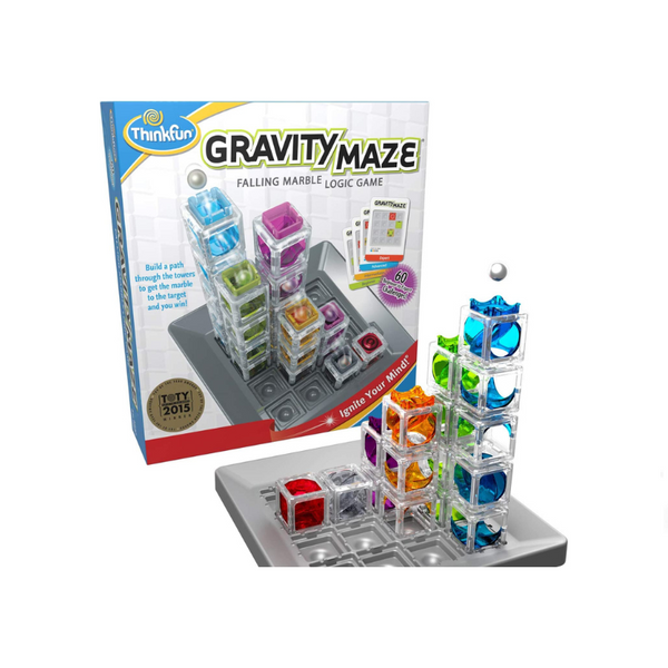 ThinkFun Gravity Maze Marble Run Brain Game