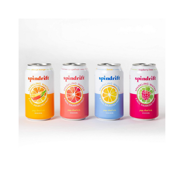 Pack Of 20 Spindrift Sparkling Water 4 Flavor Variety Pack