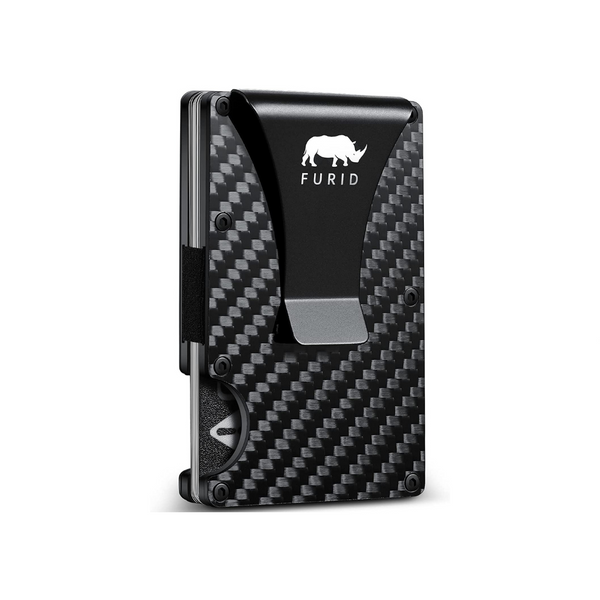 Slim Carbon Fiber Wallet with Money Clip (9 Colors)