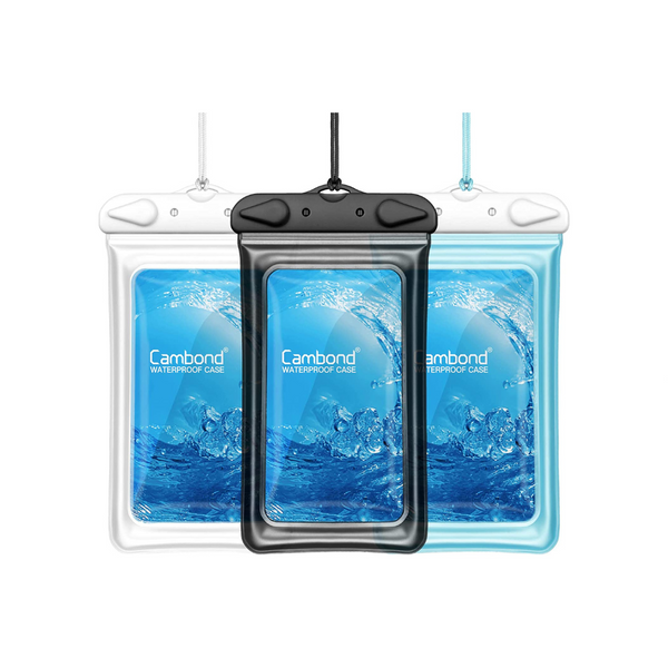 Pack of 3 Waterproof Phone Cases