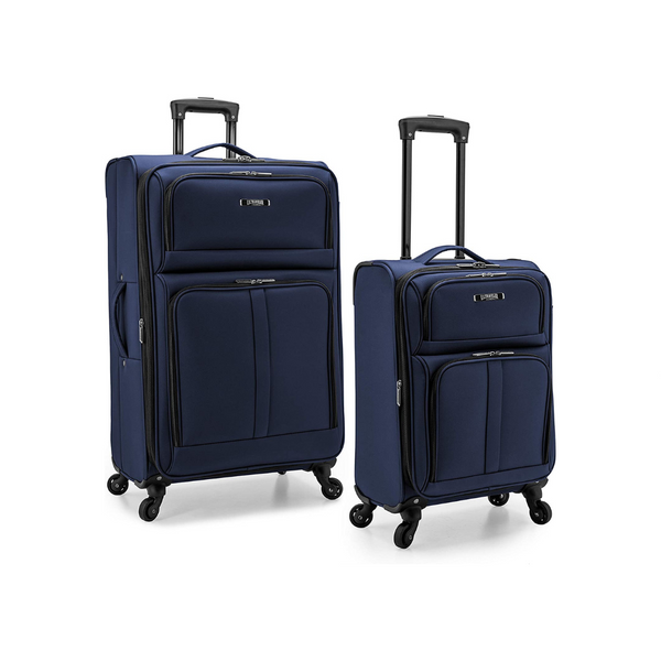 2 Piece U.S. Traveler Anzio Softside Expandable Spinner Luggage Set