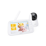 5" HD Display Video Baby Monitor with Camera and Audio