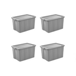 Pack of 4 Sterilite 30 Gallon Storage Totes