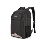 Water Resistant Travel Laptop Backpack with USB Charging Port