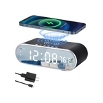 Alarm Clock with Qi Fast Wireless Charging