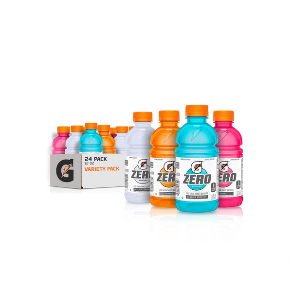 12 Bottles of Gatorade Zero Sugar Variety Pack