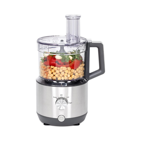 GE 12-Cup Food Processor with Accessories