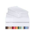 LuxClub Sheet Sets and Pillow Cases (Various Colors)