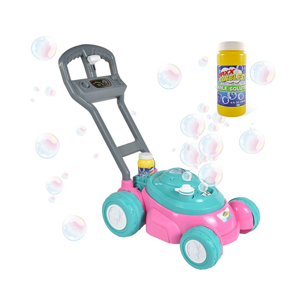 Bubble-N-Go Toy Lawn Mower with Refill Solution