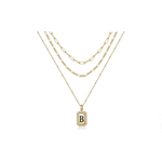 14K Real Gold Plated Initial Necklaces (All ABC's)