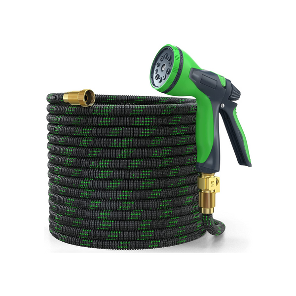 50ft Expandable Water Hose with 10 Function Nozzle