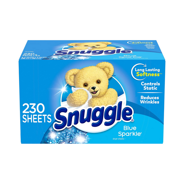 230-Ct Snuggle Fabric Softener Dryer Sheets