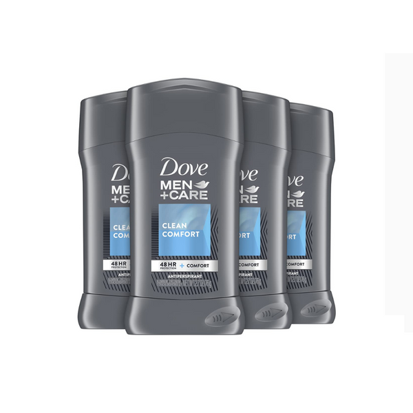 Pack of 4 Dove Men+Care Antiperspirant Deodorant