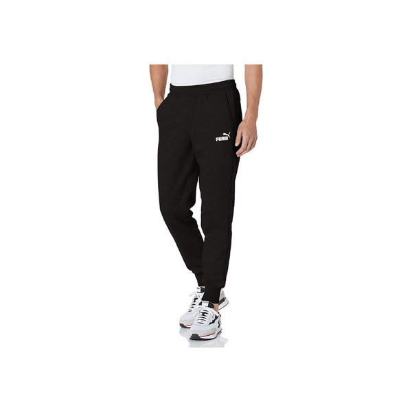 PUMA Essentials Logo - Pantalones deportivos de forro polar para hombre