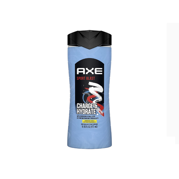 AXE 2 in 1 Sport Blast Body Wash and Shampoo for Men