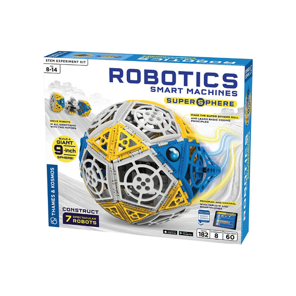 Thames &amp; Kosmos Robotics Smart Machines Super Sphere STEM Kit de experimentos