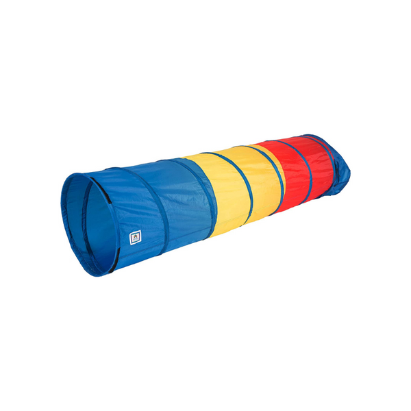 Pacific Play Tents Kids Find Me Túnel de rastreo multicolor de 6 pies