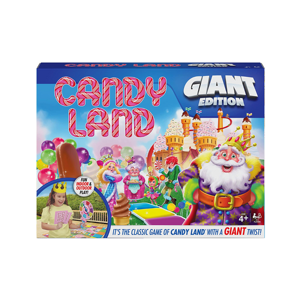 Juego de mesa de fiesta retro clásico gigante de Candy Land