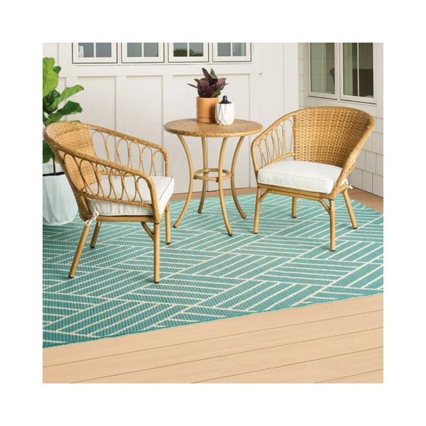 Better Homes & Gardens Willow Sage 3-Piece Bistro Set with Wicker Table