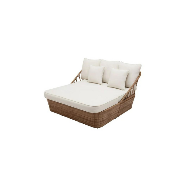 All-Weather Wicker Outdoor Daybed