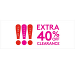 Extra 40% Off Already Reduced Clearance Items