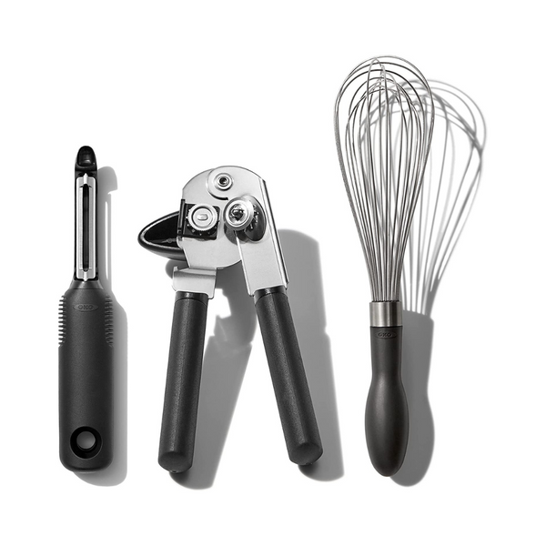 OXO Essential Tool 3-Piece Kitchen Gadget Set