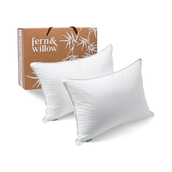 Fern and Willow Bed Pillows