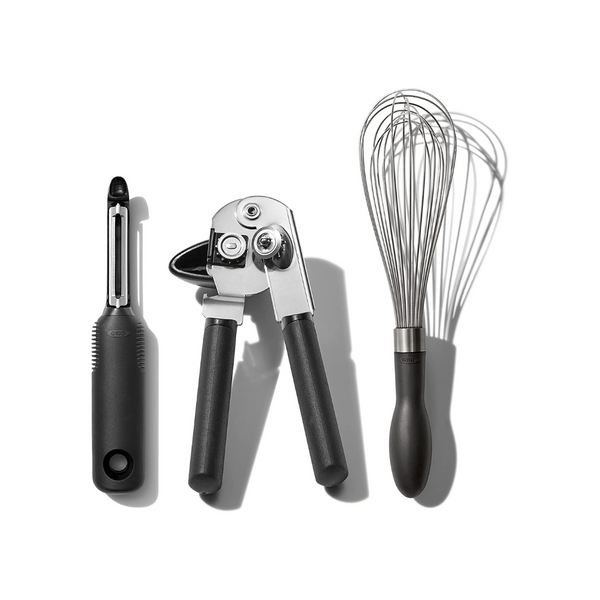 3-Piece Essential Stainless Steel Tool Kitchen Gadget Set