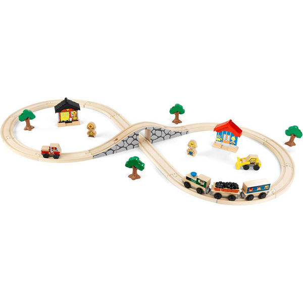 Set de tren KidKraft Figura 8