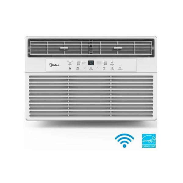 Aire acondicionado de ventana inteligente Midea de 12.000 BTU y 115 V