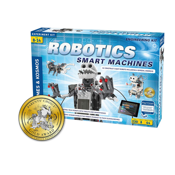 Thames & Kosmos Robotics Smart Machines STEM Kit builds 8 Robots