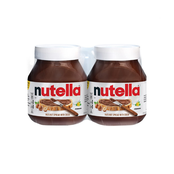 Pack of 2 Nutella Chocolate Hazelnut Spreads