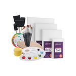 Glokers Canvas Panels Painting Kit and Art Supplies Set