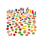 KidKraft 115-Piece Deluxe Tasty Treats Pretend Play Food Set