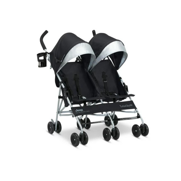 Delta Jeep TurboGlyde Side by Side Double Stroller