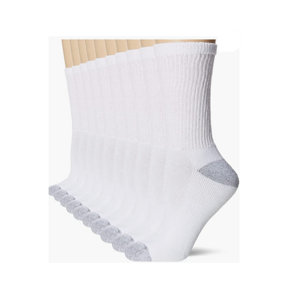 10 Pairs of Hanes Women’s Crew Socks