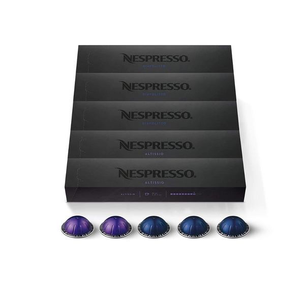 50-Count Nespresso Capsules VertuoLine Coffee Pods