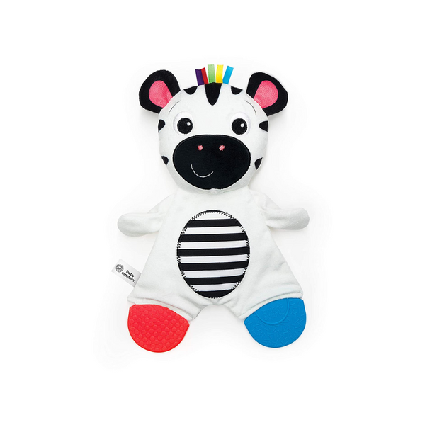 Baby Einstein Zen The Zebra Sensory Plush Teether Toy