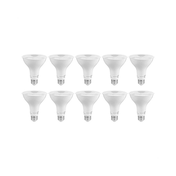 10-Pack of AmazonCommercial 75W Equivalent Dimmable Daylight LED Lights