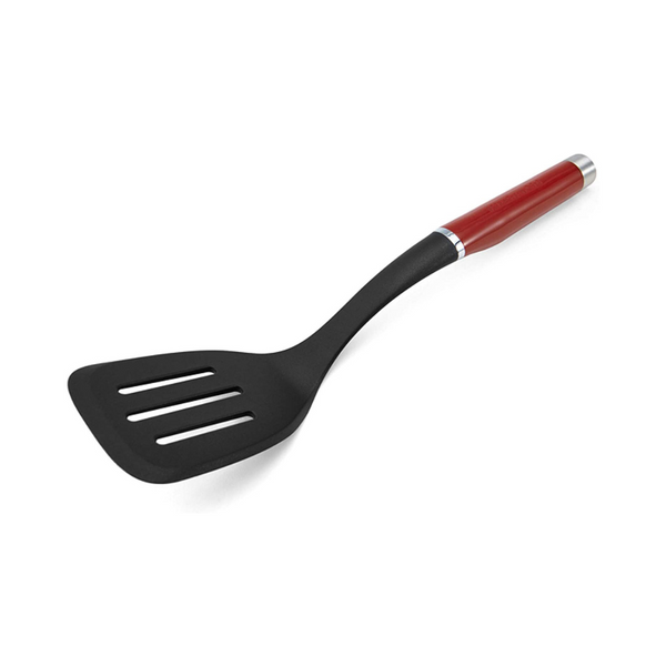 KitchenAid Gourmet Nylon Slotted Turner, one size, Matte Red