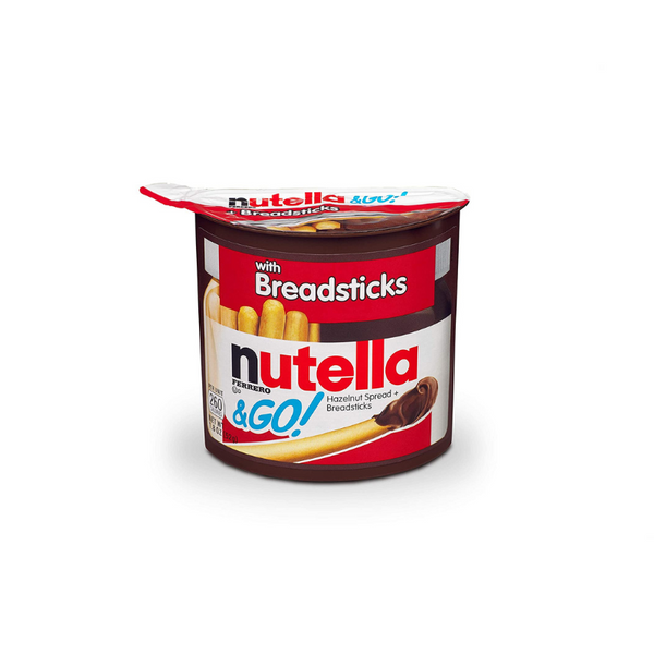 12 paquetes de refrigerios Nutella y Go