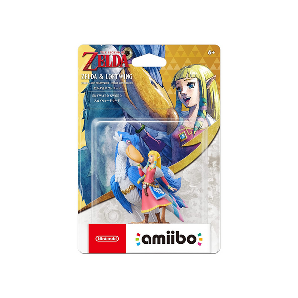 Nintendo Amiibo Zelda & Loftwing Figure