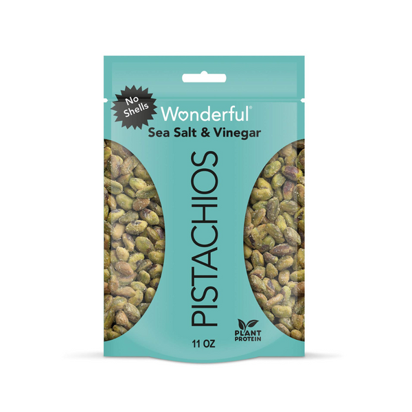 11-Oz Wonderful Pistachios w/ No Shells (Sea Salt & Vinegar)